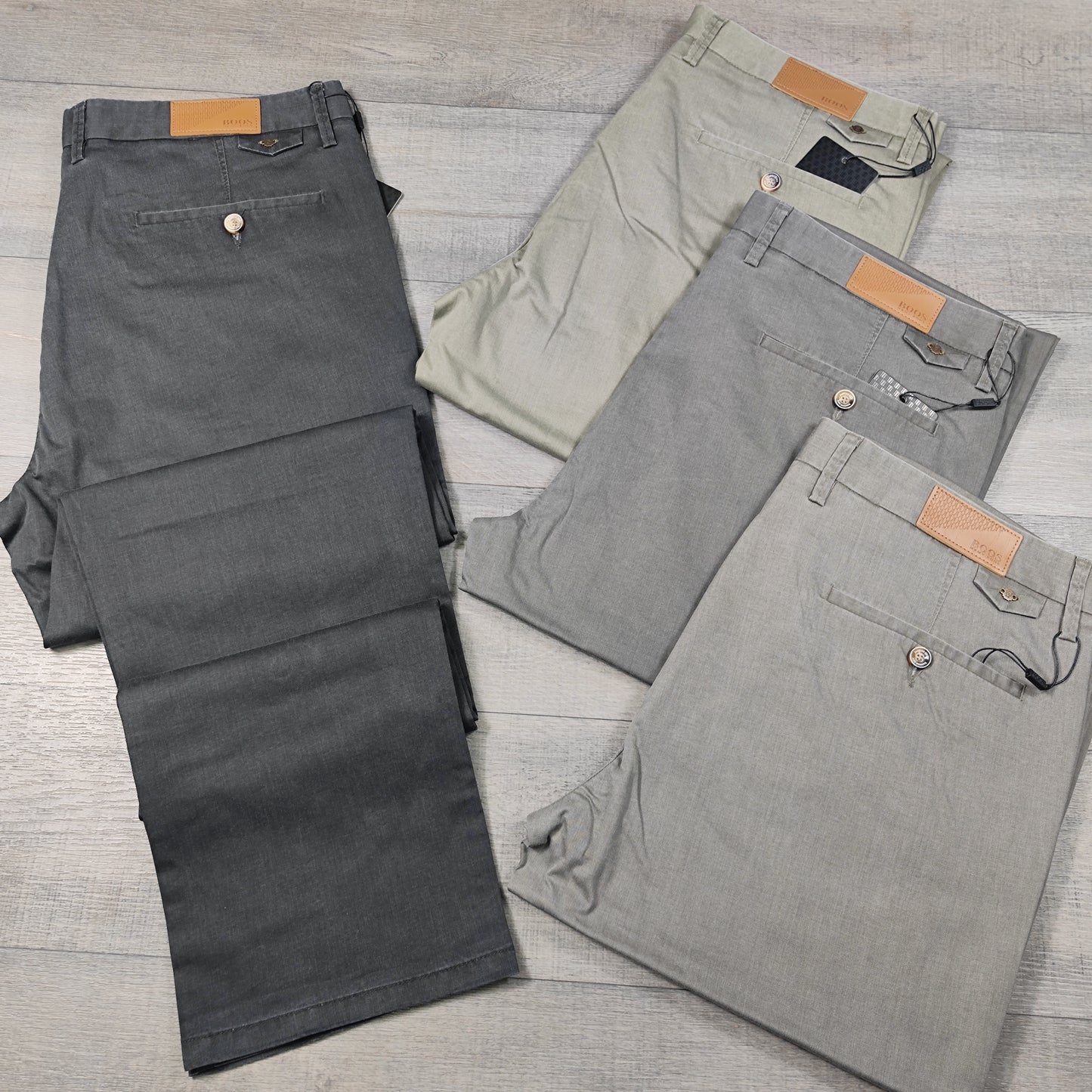 Pantalon toile élastique large 34/42
