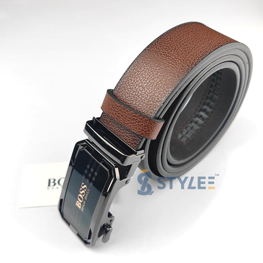 Ceinture Automatique Marron Boss