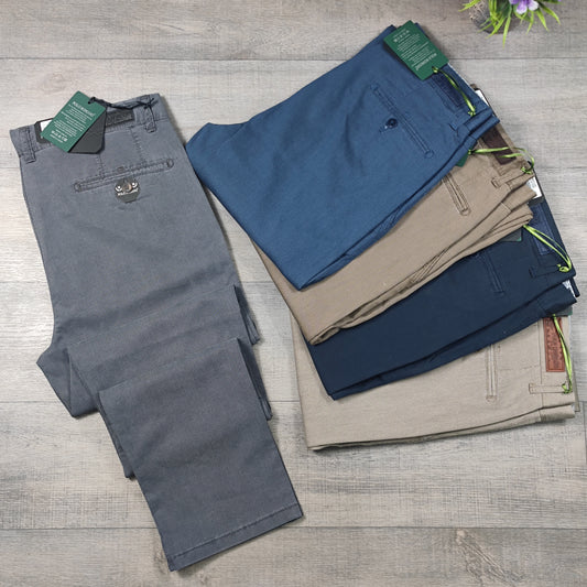 Pantalon toile demi Slim Été